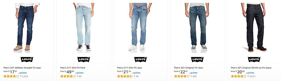 levis jeans price